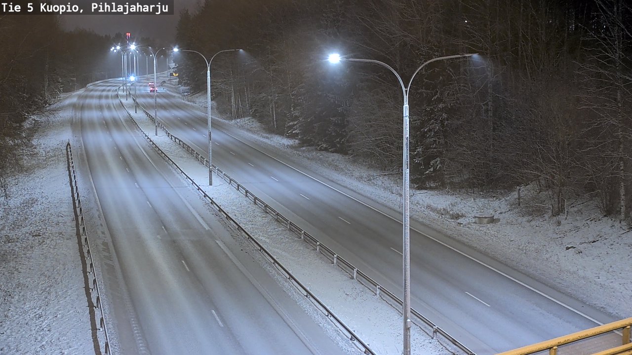 Kelikamerat Kuva Tie 5 Kuopio, Pihlajaharju, Kuopio, Pohjois-Savo