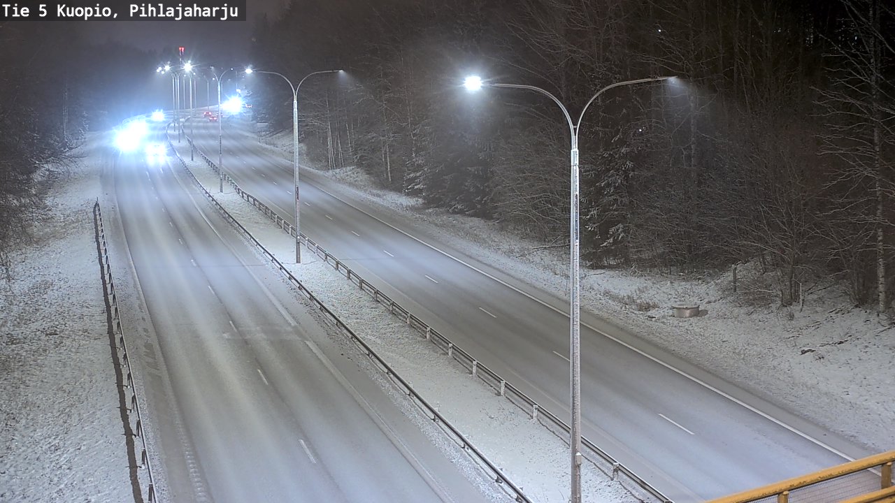 Kelikamerat Kuva Tie 5 Kuopio, Pihlajaharju, Kuopio, Pohjois-Savo