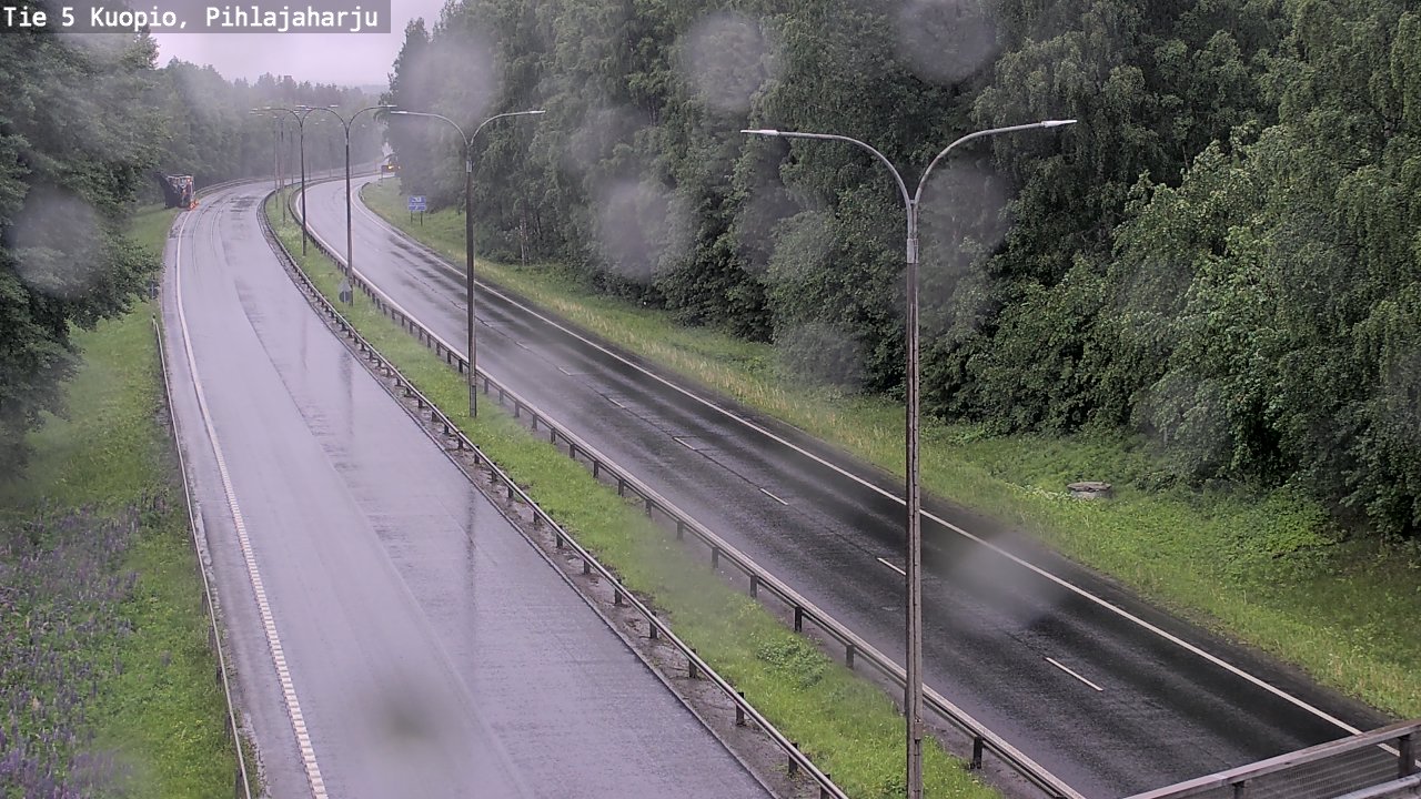 Kelikamerat Kuva Tie 5 Kuopio, Pihlajaharju, Kuopio, Pohjois-Savo
