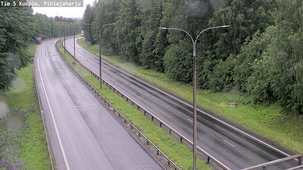 Kelikamerat Kuva Tie 5 Kuopio, Pihlajaharju, Kuopio, Pohjois-Savo