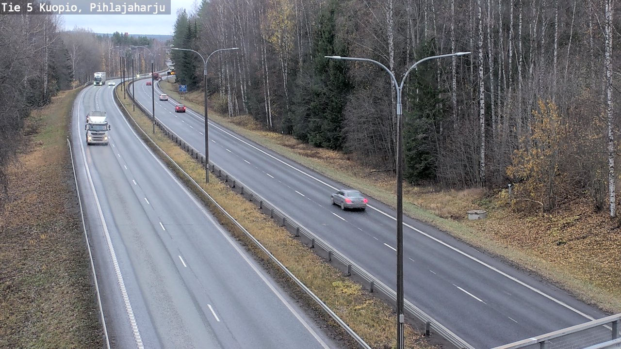 Weather Camera Image Väg 5 Kuopio, Pihlajaharju, Kuopio, Pohjois-Savo
