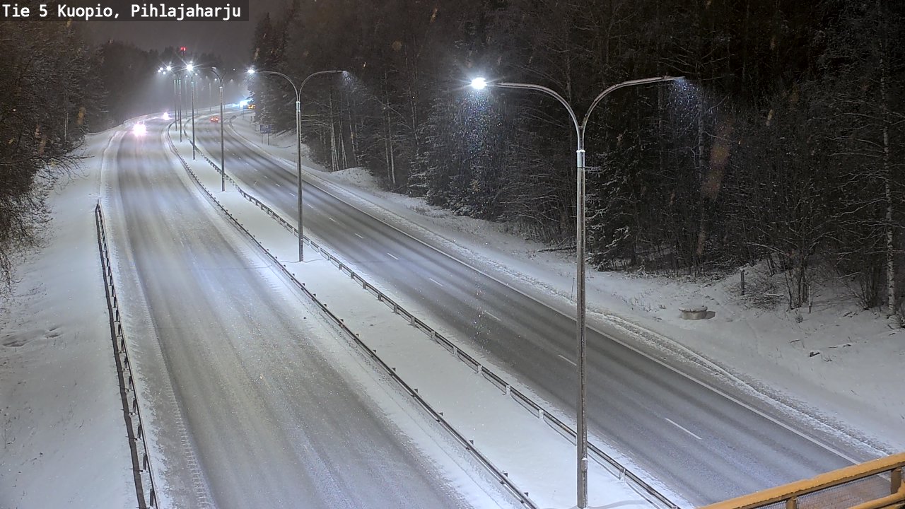 Kelikamerat Kuva Tie 5 Kuopio, Pihlajaharju, Kuopio, Pohjois-Savo
