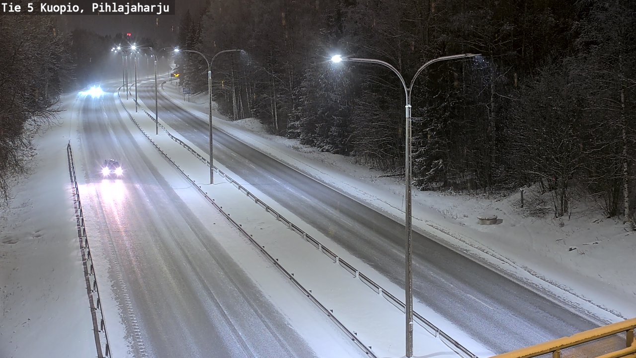 Kelikamerat Kuva Tie 5 Kuopio, Pihlajaharju, Kuopio, Pohjois-Savo