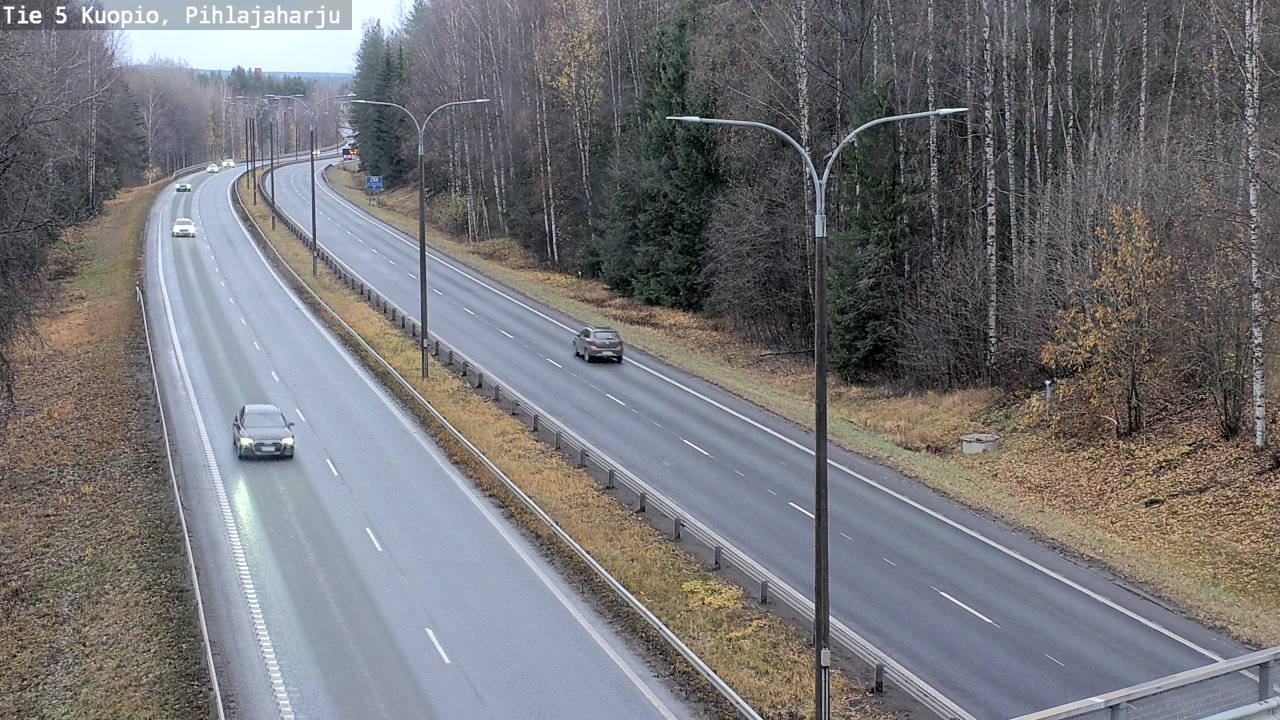 Weather Camera Image Väg 5 Kuopio, Pihlajaharju, Kuopio, Pohjois-Savo