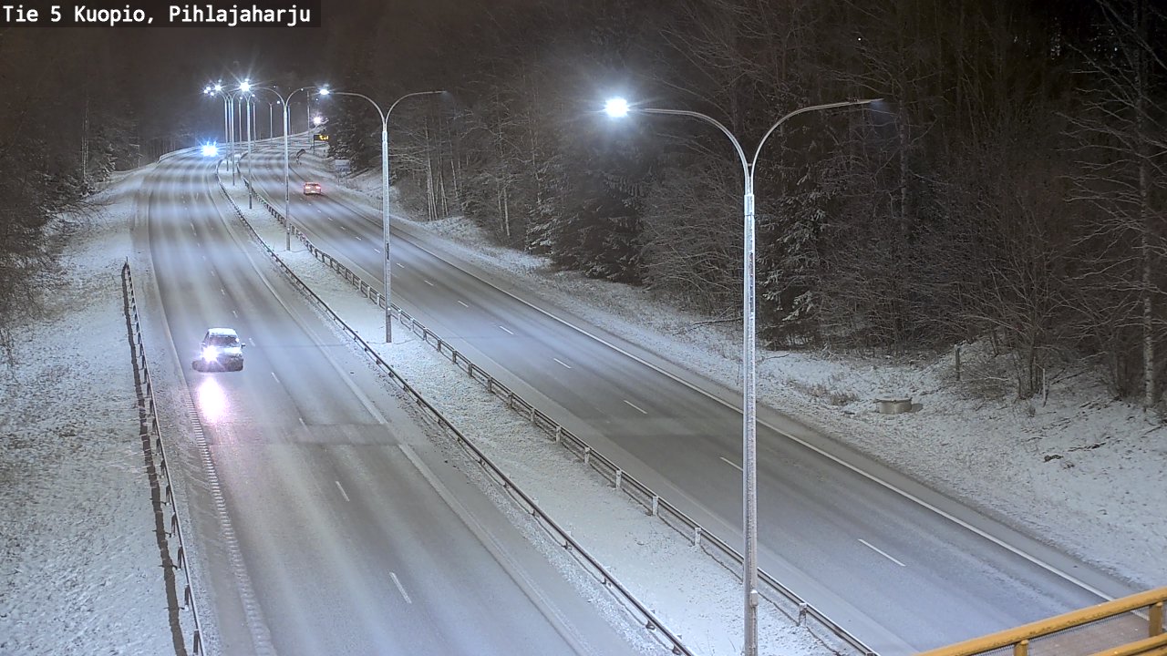 Kelikamerat Kuva Tie 5 Kuopio, Pihlajaharju, Kuopio, Pohjois-Savo