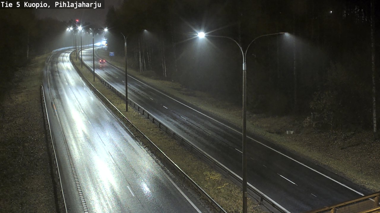 Weather Camera Image Road 5 Kuopio, Pihlajaharju, Kuopio, Pohjois-Savo