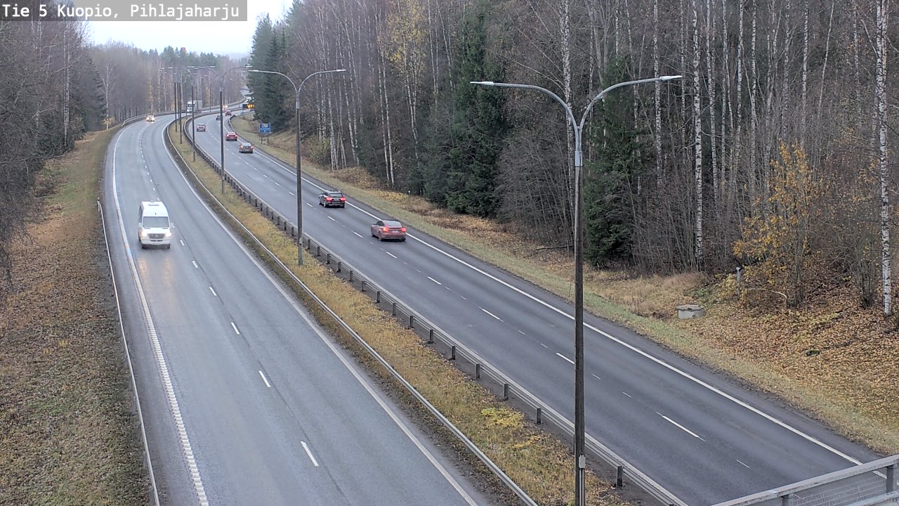 Weather Camera Image Väg 5 Kuopio, Pihlajaharju, Kuopio, Pohjois-Savo