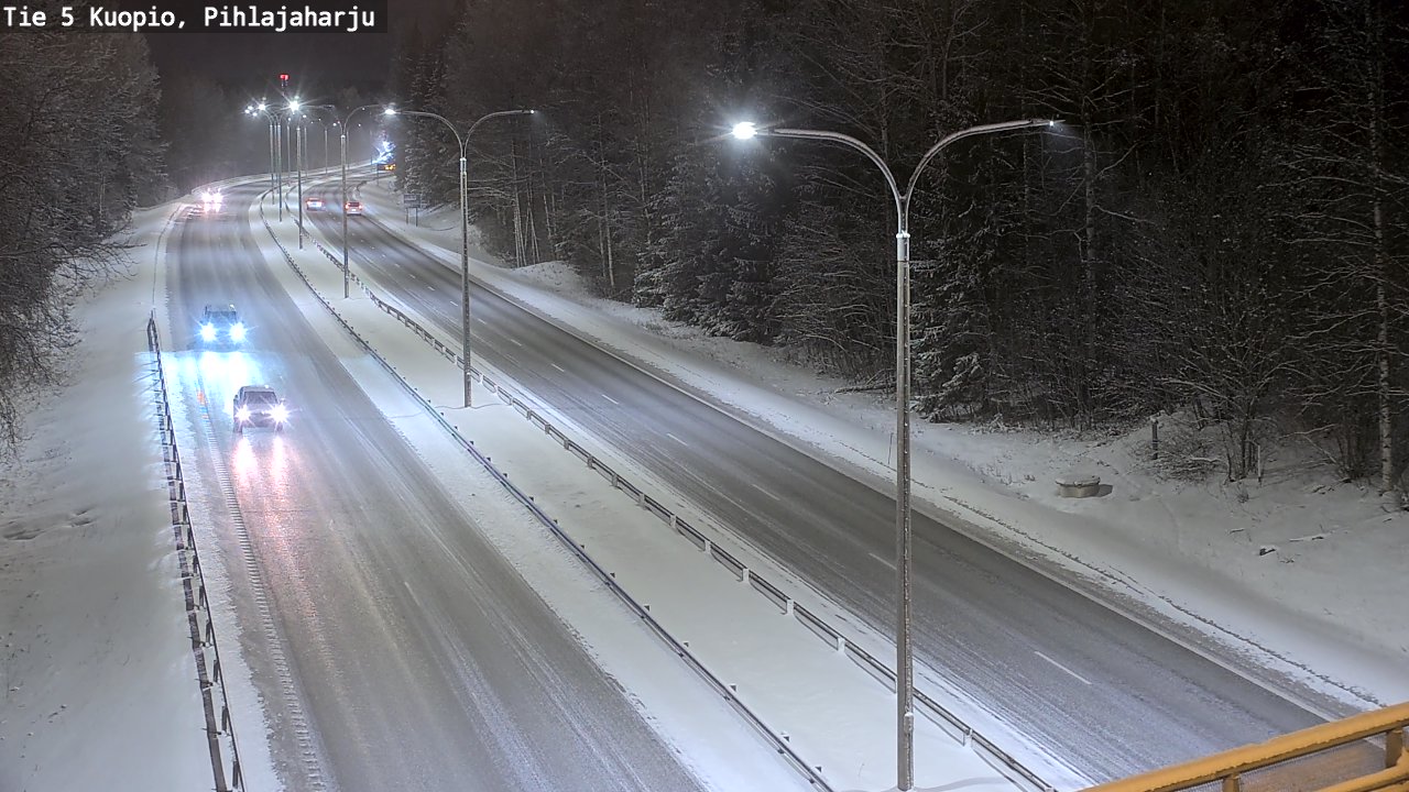 Kelikamerat Kuva Tie 5 Kuopio, Pihlajaharju, Kuopio, Pohjois-Savo