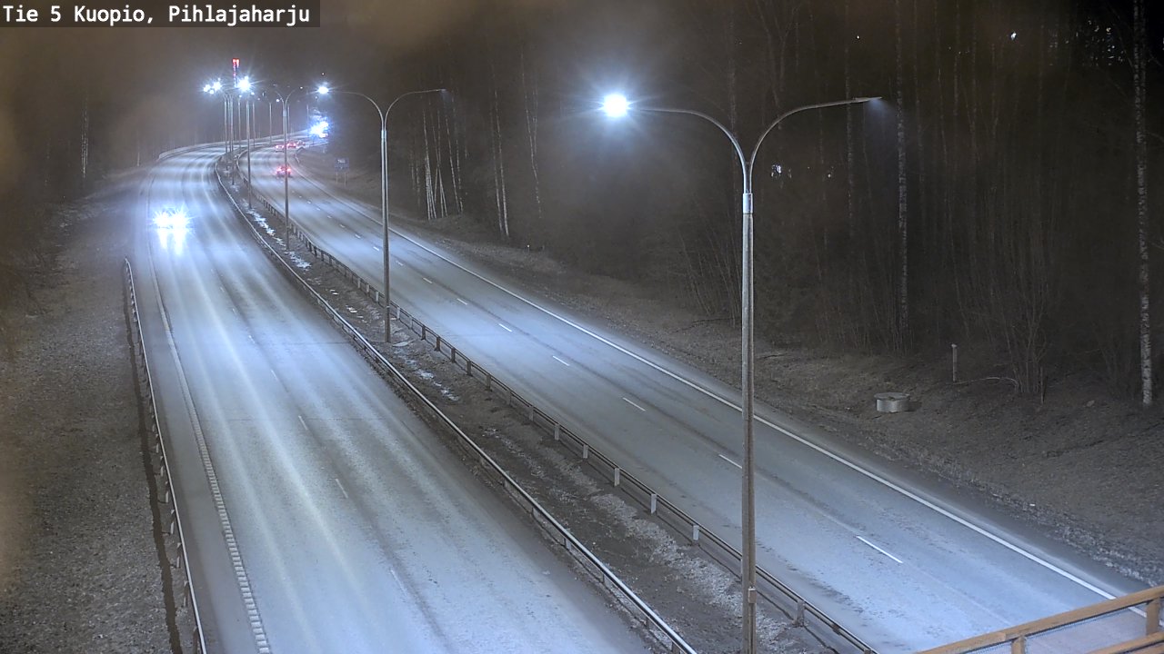 Kelikamerat Kuva Tie 5 Kuopio, Pihlajaharju, Kuopio, Pohjois-Savo