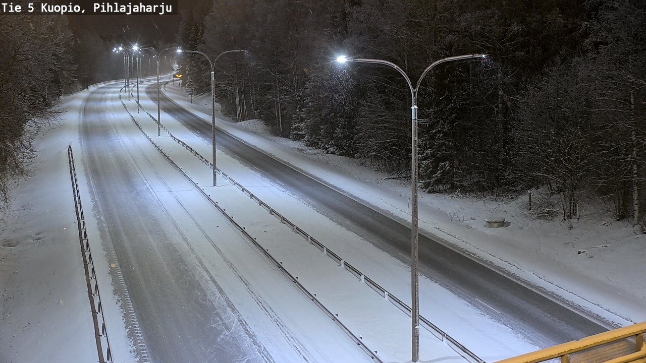 Kelikamerat Kuva Tie 5 Kuopio, Pihlajaharju, Kuopio, Pohjois-Savo