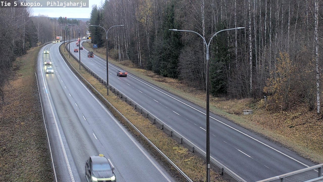 Weather Camera Image Väg 5 Kuopio, Pihlajaharju, Kuopio, Pohjois-Savo