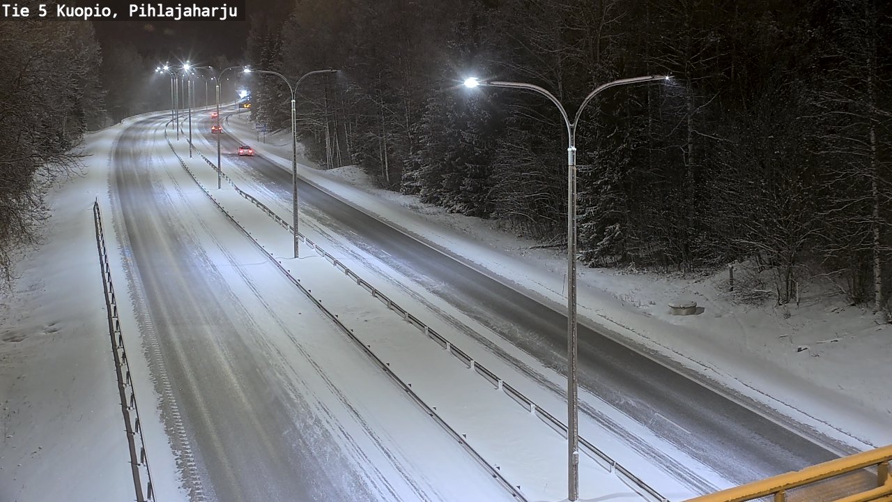Kelikamerat Kuva Tie 5 Kuopio, Pihlajaharju, Kuopio, Pohjois-Savo