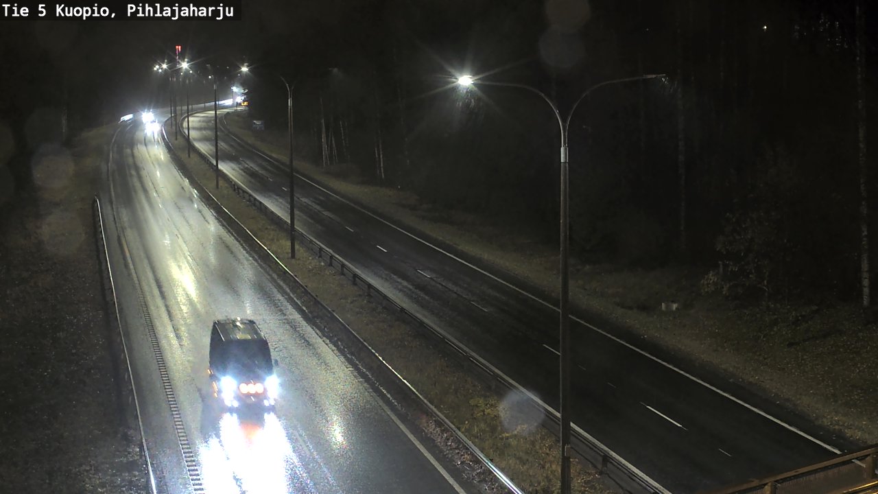 Weather Camera Image Väg 5 Kuopio, Pihlajaharju, Kuopio, Pohjois-Savo