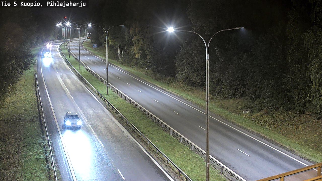 Kelikamerat Kuva Tie 5 Kuopio, Pihlajaharju, Kuopio, Pohjois-Savo