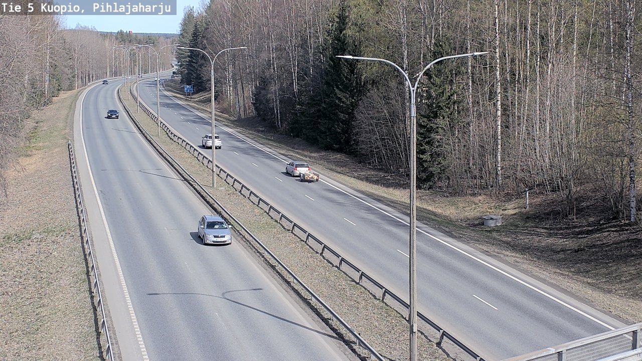 Kelikamerat Kuva Tie 5 Kuopio, Pihlajaharju, Kuopio, Pohjois-Savo