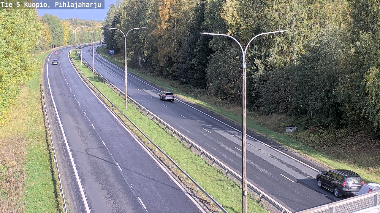 Weather Camera Image Road 5 Kuopio, Pihlajaharju, Kuopio, Pohjois-Savo