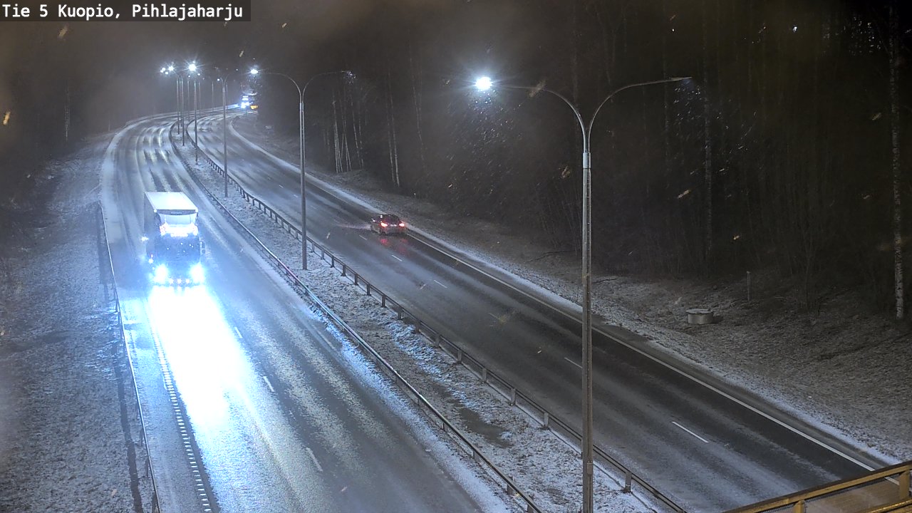 Kelikamerat Kuva Tie 5 Kuopio, Pihlajaharju, Kuopio, Pohjois-Savo