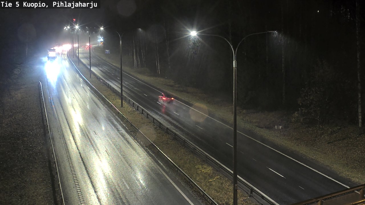 Weather Camera Image Väg 5 Kuopio, Pihlajaharju, Kuopio, Pohjois-Savo