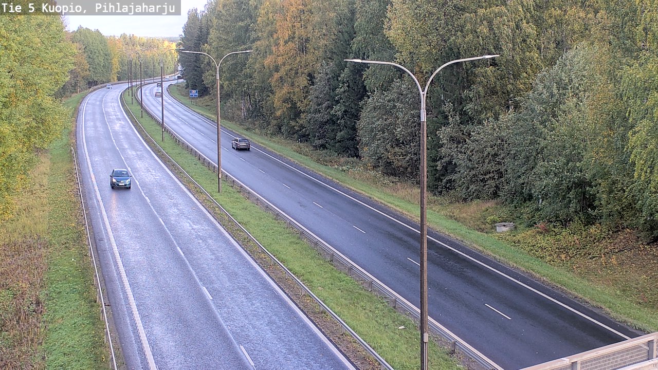 Weather Camera Image Road 5 Kuopio, Pihlajaharju, Kuopio, Pohjois-Savo