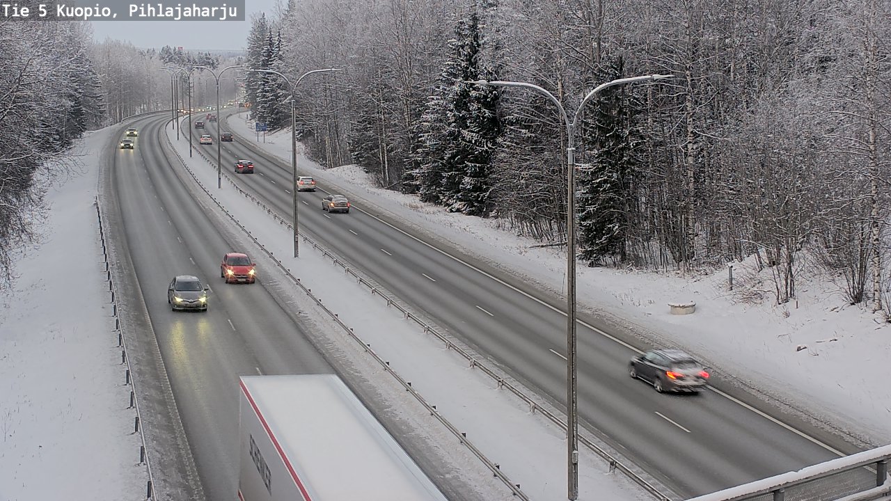 Kelikamerat Kuva Tie 5 Kuopio, Pihlajaharju, Kuopio, Pohjois-Savo