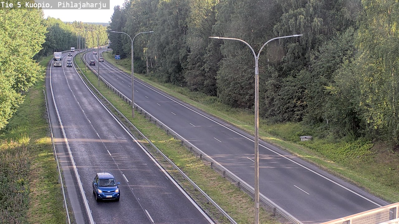 Weather Camera Image Väg 5 Kuopio, Pihlajaharju, Kuopio, Pohjois-Savo
