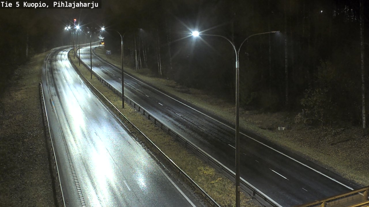 Weather Camera Image Road 5 Kuopio, Pihlajaharju, Kuopio, Pohjois-Savo