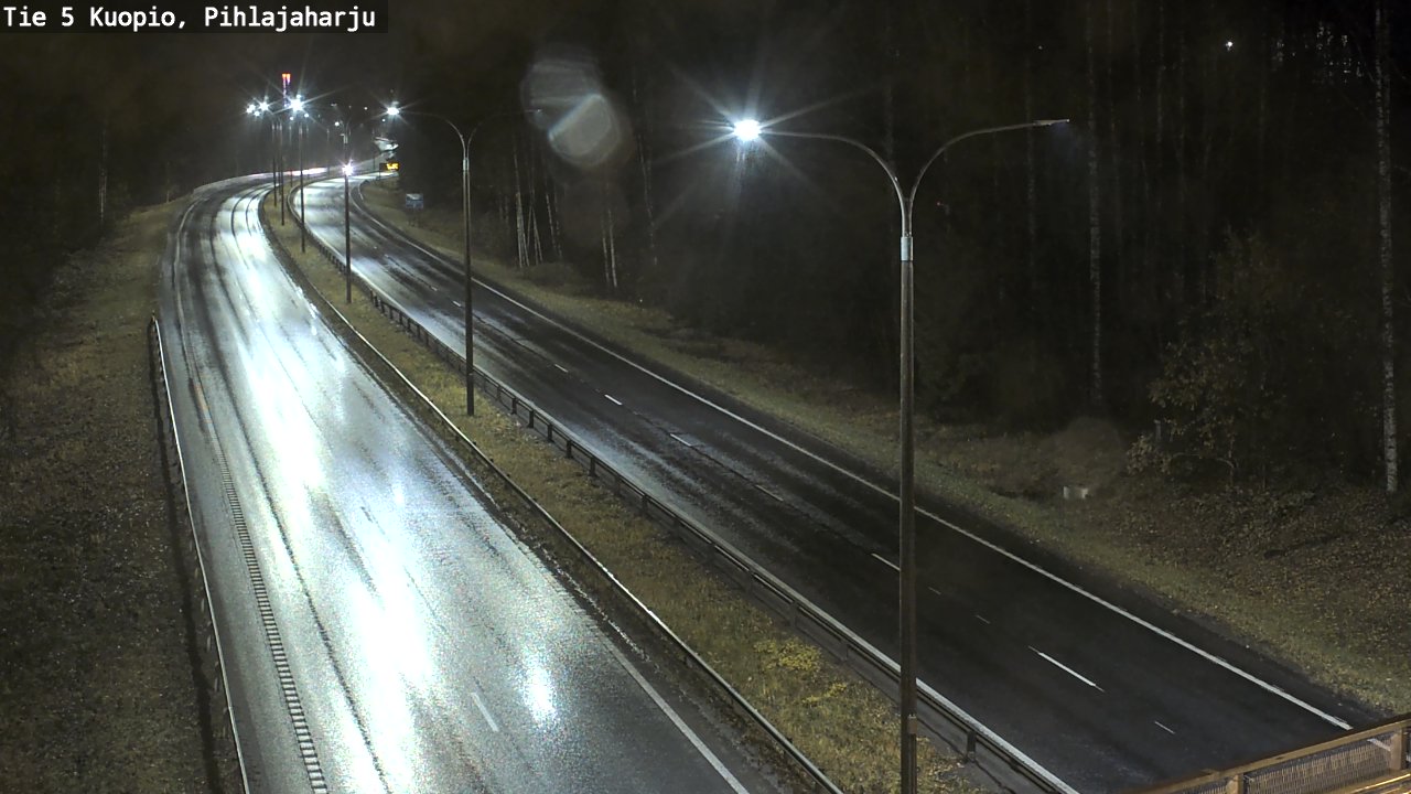 Weather Camera Image Road 5 Kuopio, Pihlajaharju, Kuopio, Pohjois-Savo