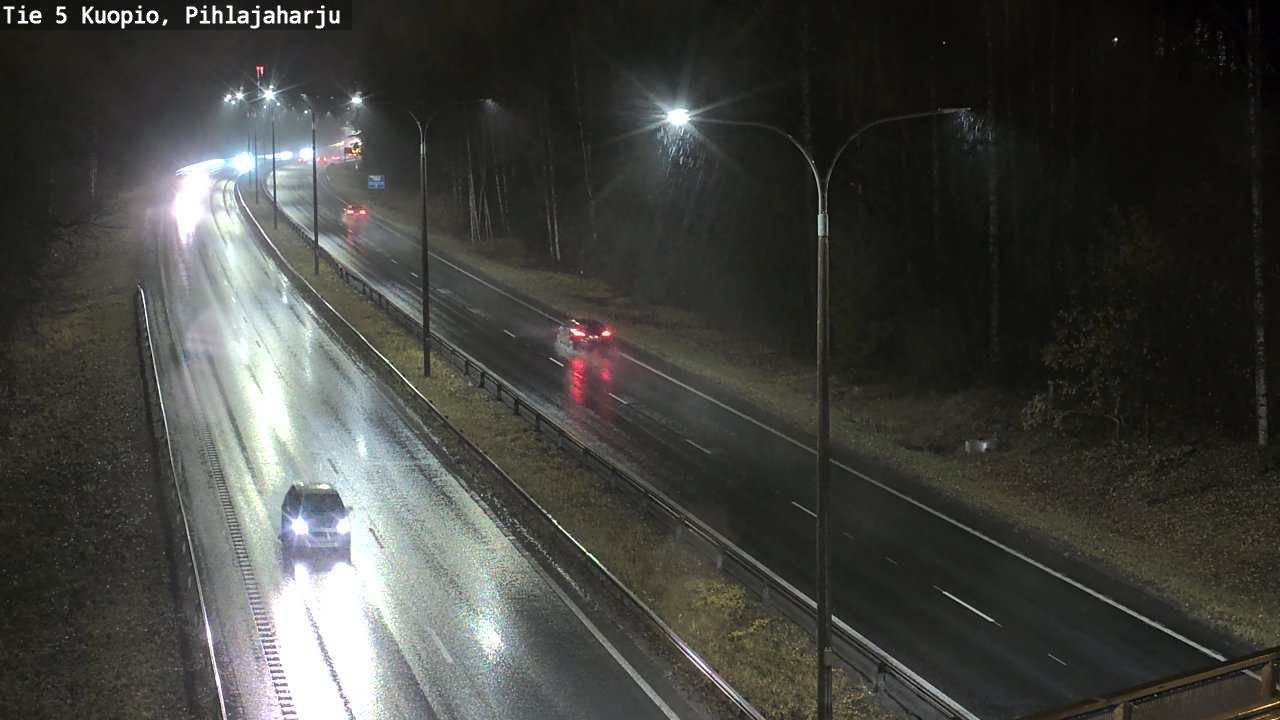 Weather Camera Image Väg 5 Kuopio, Pihlajaharju, Kuopio, Pohjois-Savo