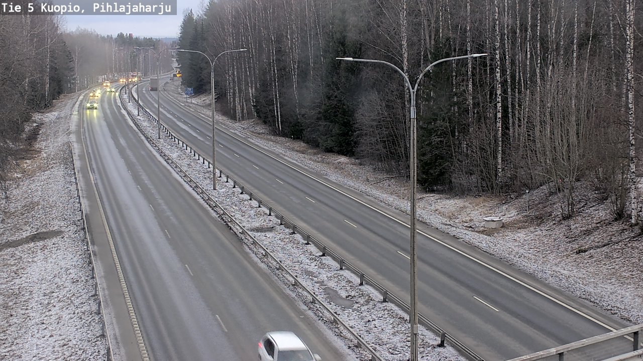 Kelikamerat Kuva Tie 5 Kuopio, Pihlajaharju, Kuopio, Pohjois-Savo