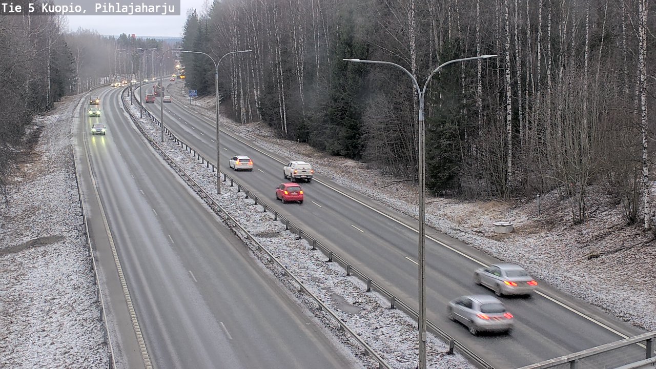 Kelikamerat Kuva Tie 5 Kuopio, Pihlajaharju, Kuopio, Pohjois-Savo