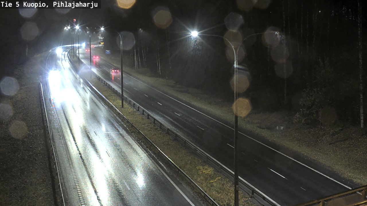 Weather Camera Image Väg 5 Kuopio, Pihlajaharju, Kuopio, Pohjois-Savo