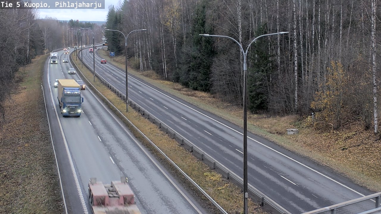 Weather Camera Image Väg 5 Kuopio, Pihlajaharju, Kuopio, Pohjois-Savo