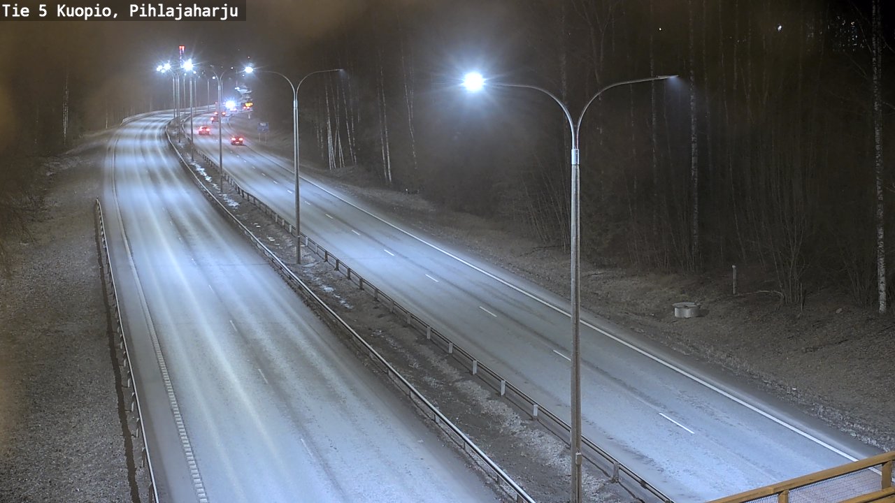 Kelikamerat Kuva Tie 5 Kuopio, Pihlajaharju, Kuopio, Pohjois-Savo