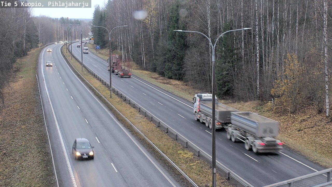 Weather Camera Image Väg 5 Kuopio, Pihlajaharju, Kuopio, Pohjois-Savo