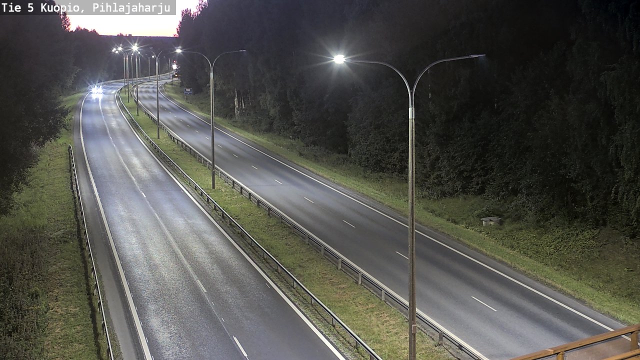 Kelikamerat Kuva Tie 5 Kuopio, Pihlajaharju, Kuopio, Pohjois-Savo