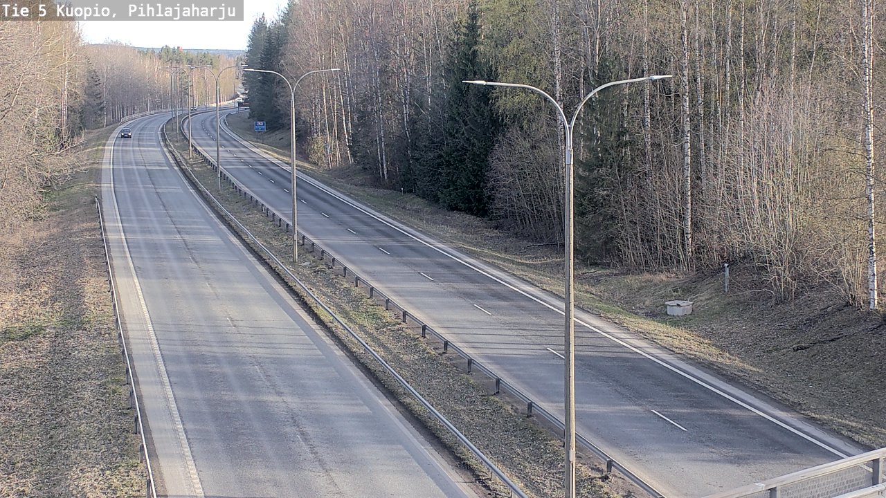Kelikamerat Kuva Tie 5 Kuopio, Pihlajaharju, Kuopio, Pohjois-Savo
