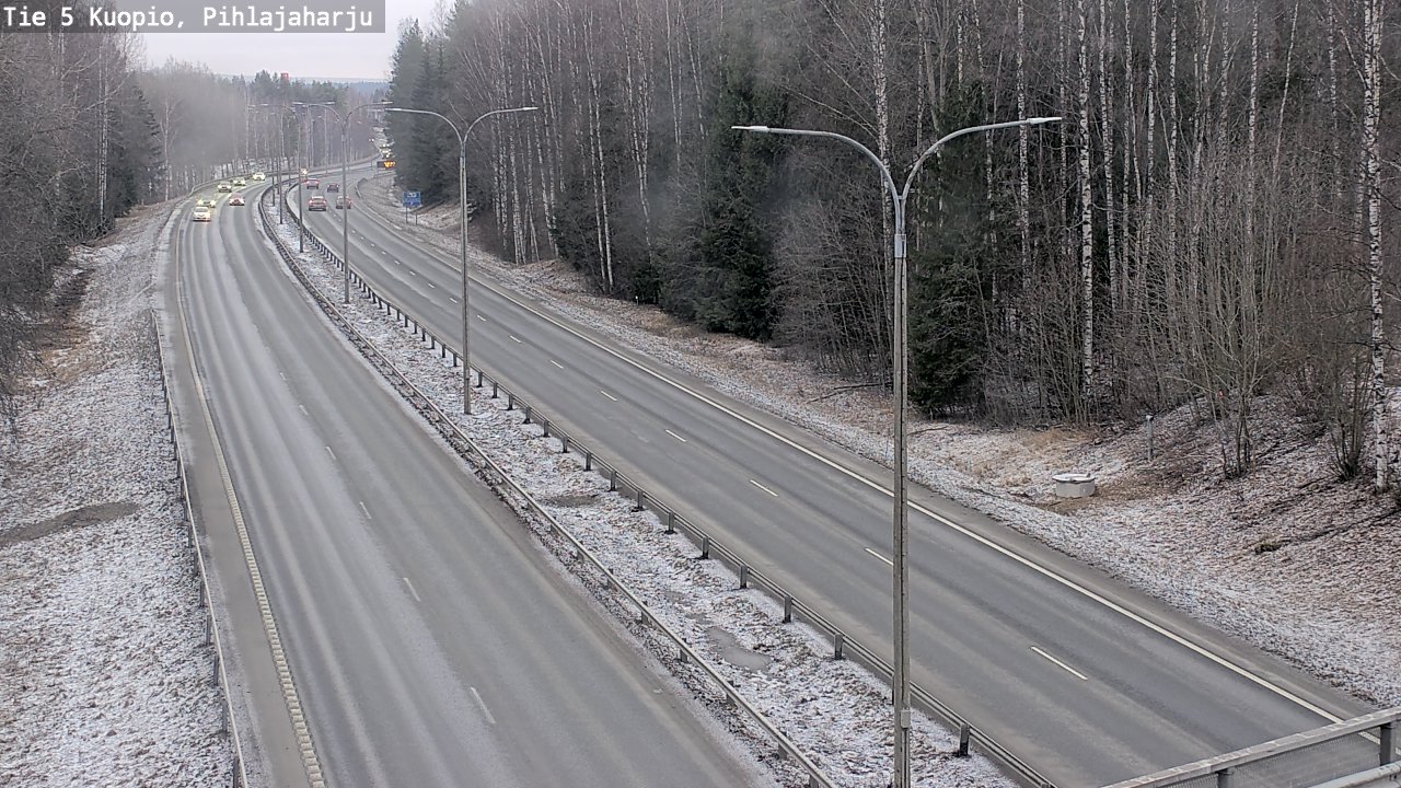 Kelikamerat Kuva Tie 5 Kuopio, Pihlajaharju, Kuopio, Pohjois-Savo