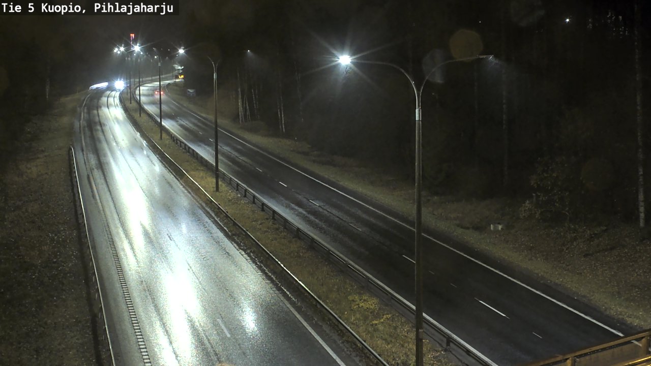 Weather Camera Image Road 5 Kuopio, Pihlajaharju, Kuopio, Pohjois-Savo