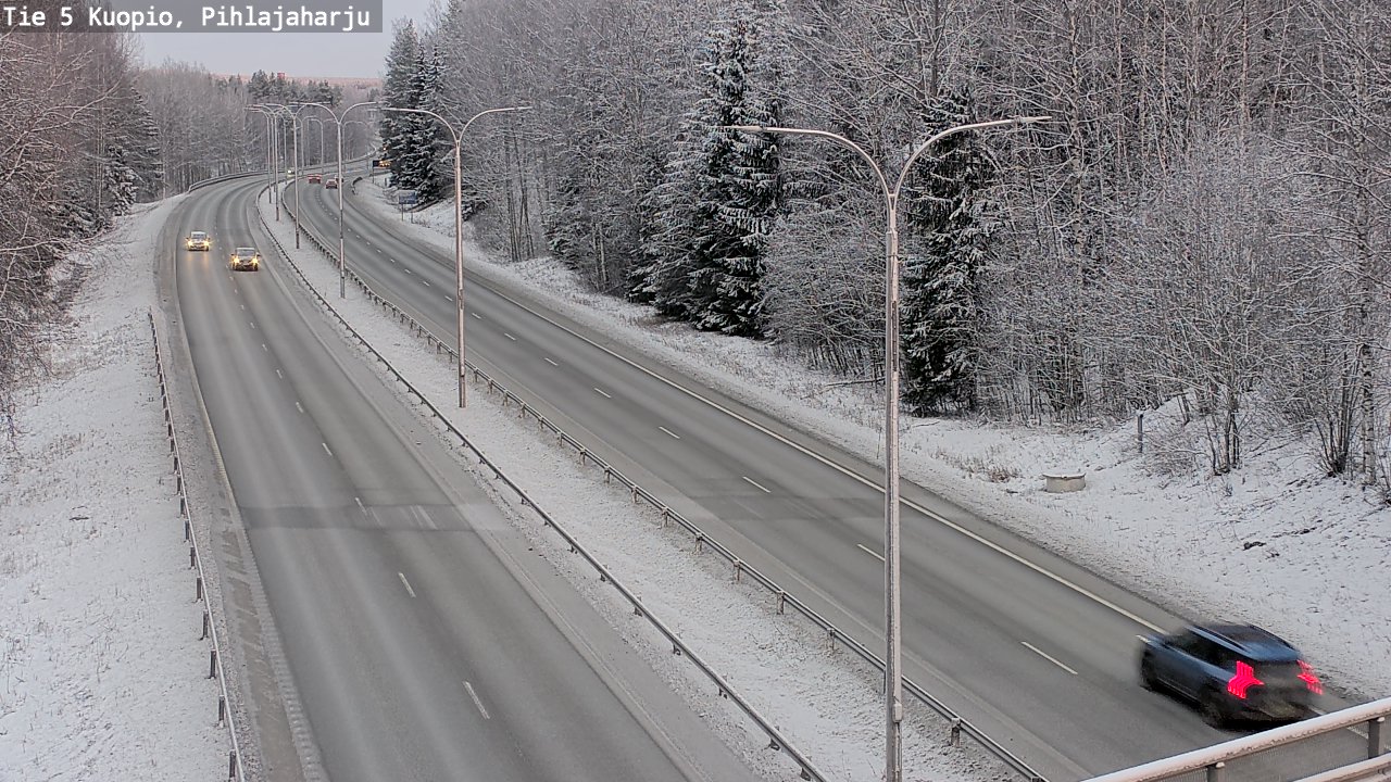 Kelikamerat Kuva Tie 5 Kuopio, Pihlajaharju, Kuopio, Pohjois-Savo