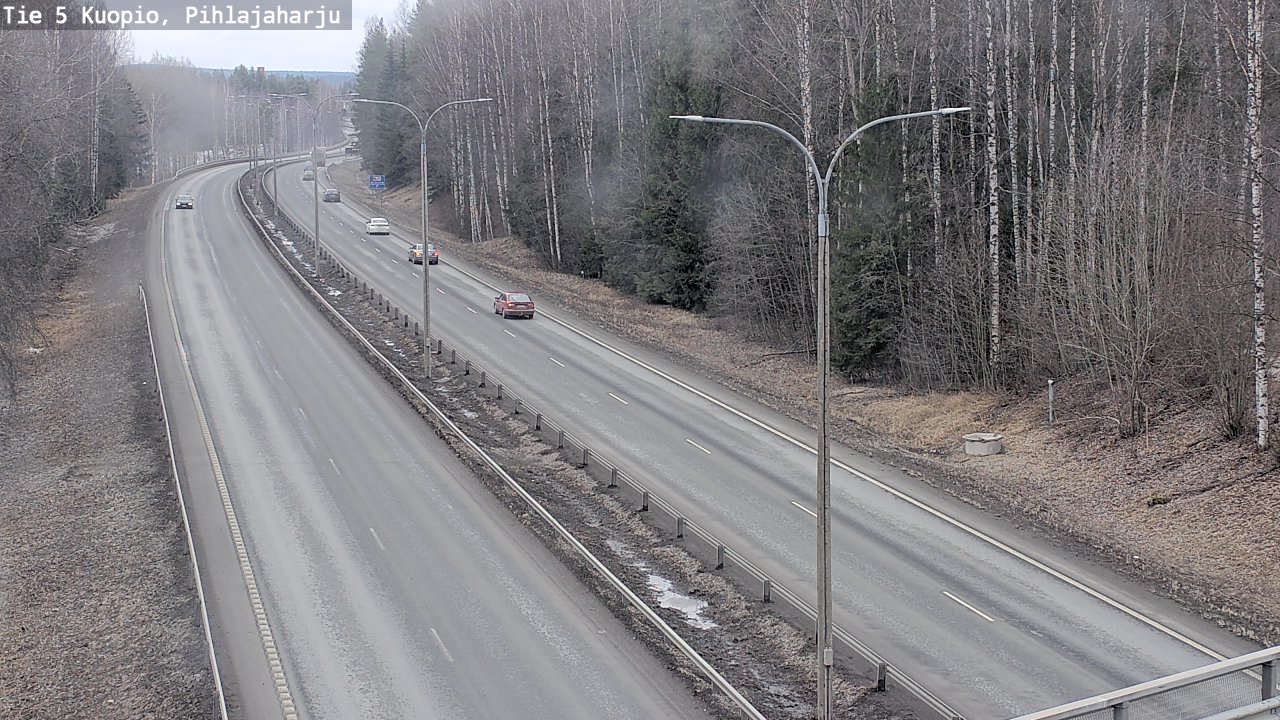 Kelikamerat Kuva Tie 5 Kuopio, Pihlajaharju, Kuopio, Pohjois-Savo