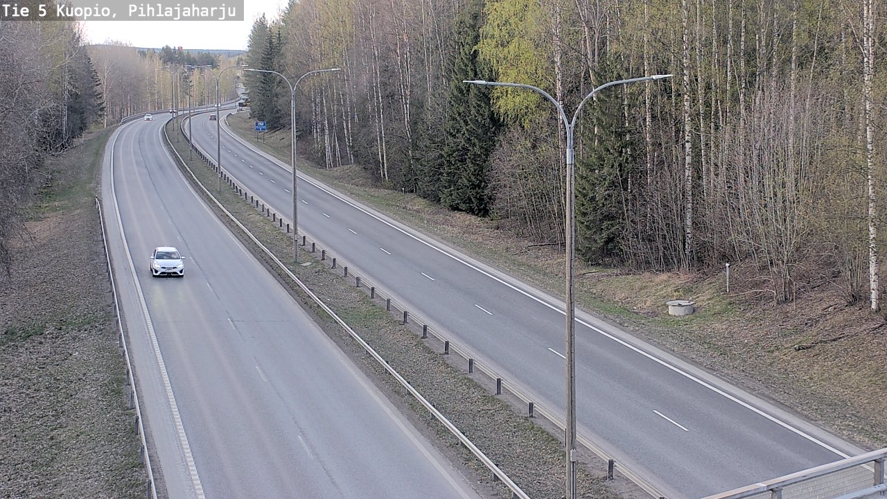 Kelikamerat Kuva Tie 5 Kuopio, Pihlajaharju, Kuopio, Pohjois-Savo