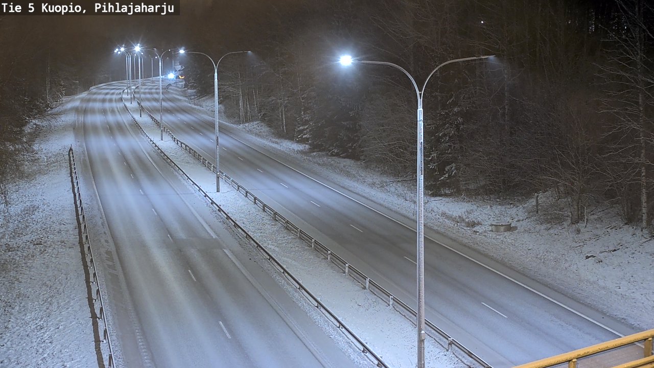 Kelikamerat Kuva Tie 5 Kuopio, Pihlajaharju, Kuopio, Pohjois-Savo