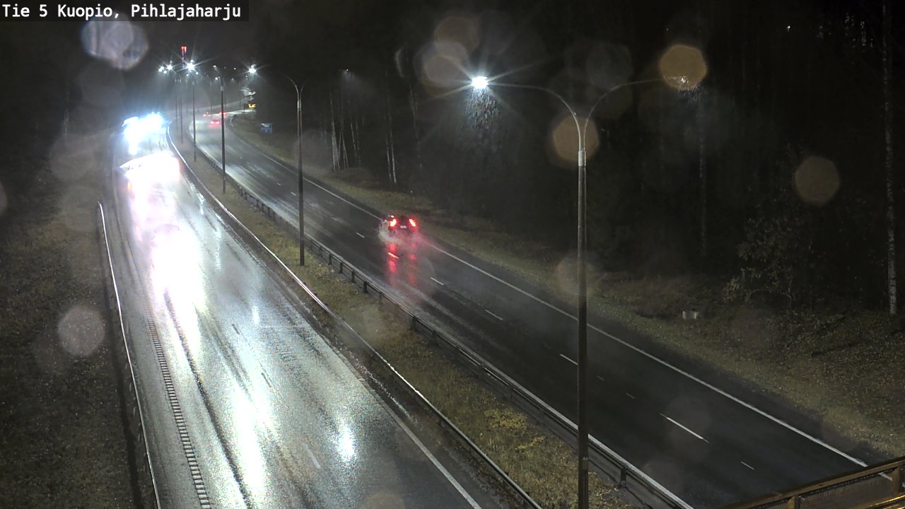 Weather Camera Image Väg 5 Kuopio, Pihlajaharju, Kuopio, Pohjois-Savo