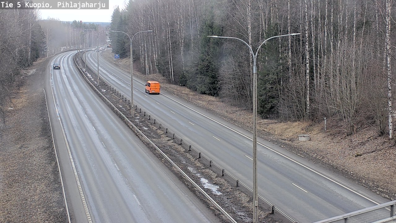 Kelikamerat Kuva Tie 5 Kuopio, Pihlajaharju, Kuopio, Pohjois-Savo