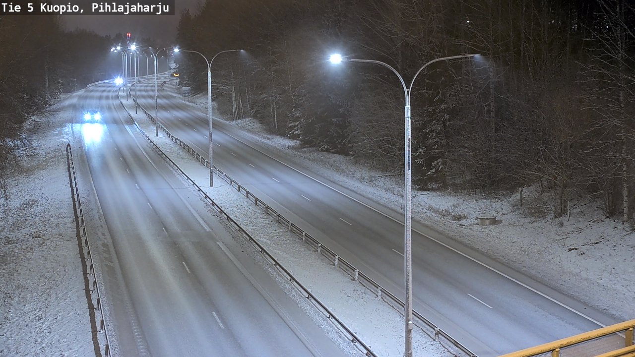 Kelikamerat Kuva Tie 5 Kuopio, Pihlajaharju, Kuopio, Pohjois-Savo