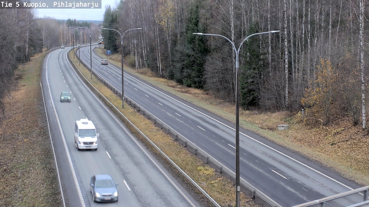 Weather Camera Image Väg 5 Kuopio, Pihlajaharju, Kuopio, Pohjois-Savo