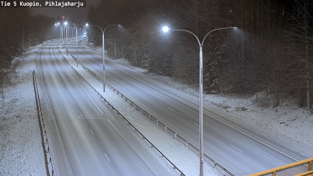 Kelikamerat Kuva Tie 5 Kuopio, Pihlajaharju, Kuopio, Pohjois-Savo