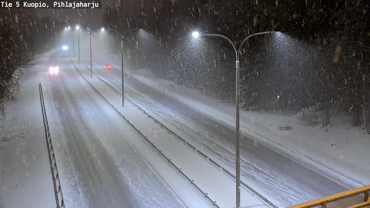 Kelikamerat Kuva Tie 5 Kuopio, Pihlajaharju, Kuopio, Pohjois-Savo