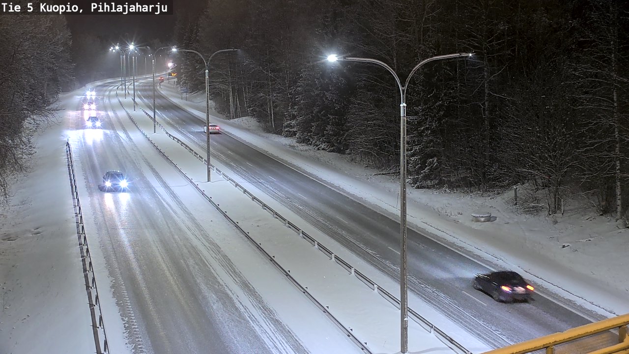 Kelikamerat Kuva Tie 5 Kuopio, Pihlajaharju, Kuopio, Pohjois-Savo
