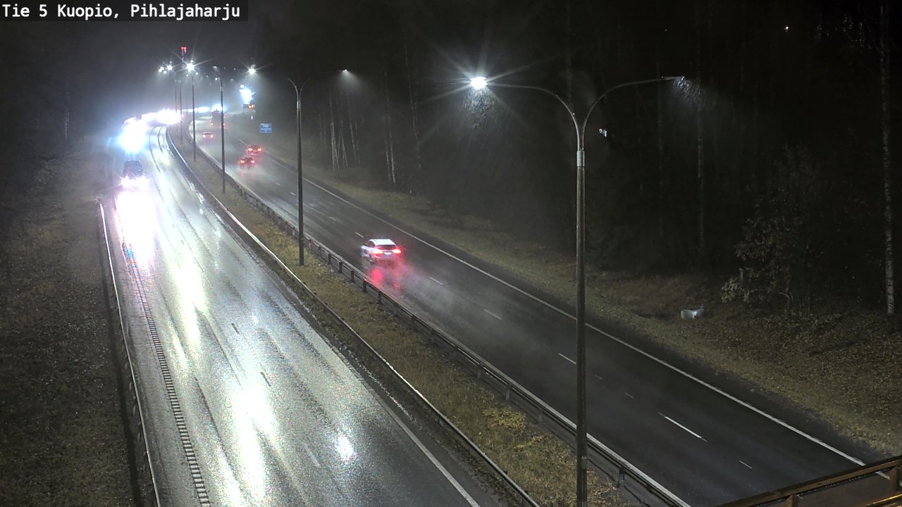 Weather Camera Image Väg 5 Kuopio, Pihlajaharju, Kuopio, Pohjois-Savo